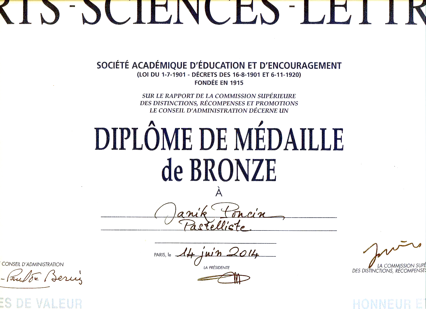 Diplôme Arts Sciences Lettres, 2014
